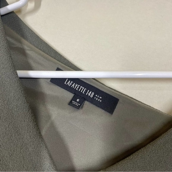 Lafayette 148 Virgin Wool Blend Dress - Picture 6 of 7